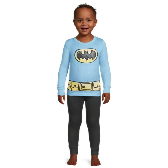 Batman Toddler Boy Uniform Snug-Fit Pajama Set, 2-Piece, Sizes 12M-5T