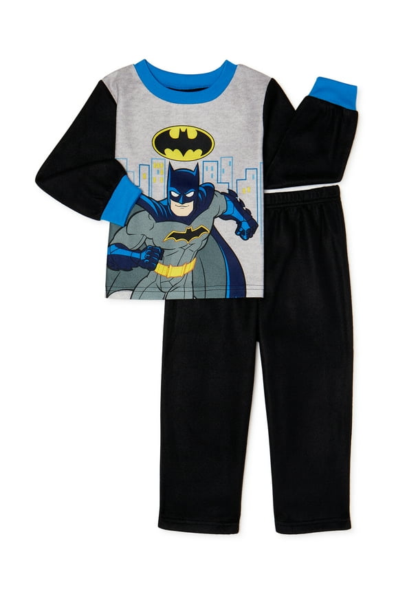 Batman Toddler Boys' Pajamas, 2 Piece Set