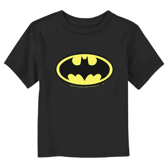 Batman Traditional Yellow Logo  Graphic T-Shirt