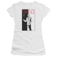 thumbnail image 1 of Batman Two Face S/S Junior Women's T-Shirt Sheer White, 1 of 2