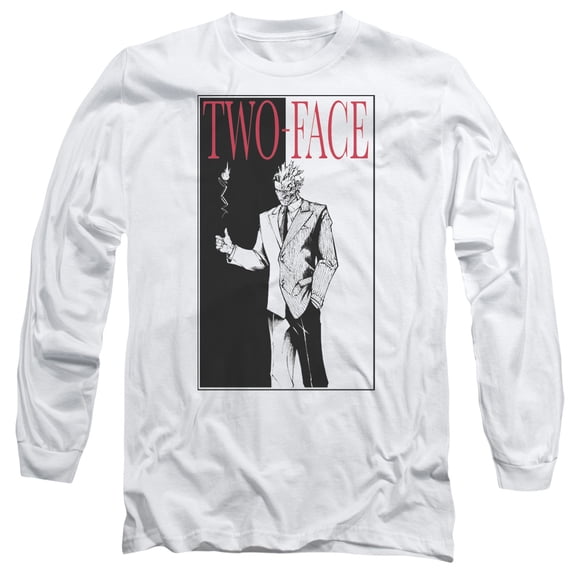 Batman - Two Face - Long Sleeve Shirt - Large