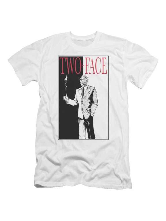 Batman - Two Face - Premium Slim Fit Short Sleeve Shirt - X-Large