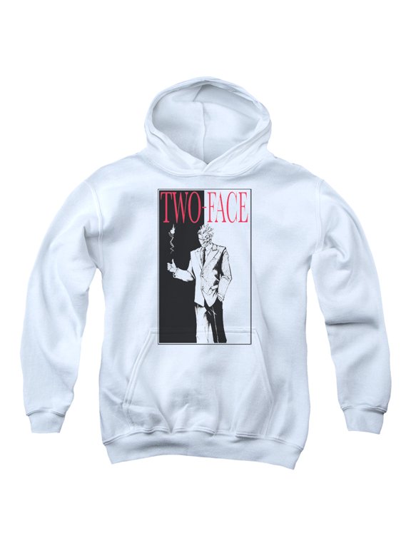 Batman - Two Face - Youth Hooded Sweatshirt - Small