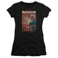 thumbnail image 1 of Batman Two Faces S/S Junior Women's T-Shirt Sheer Black, 1 of 2