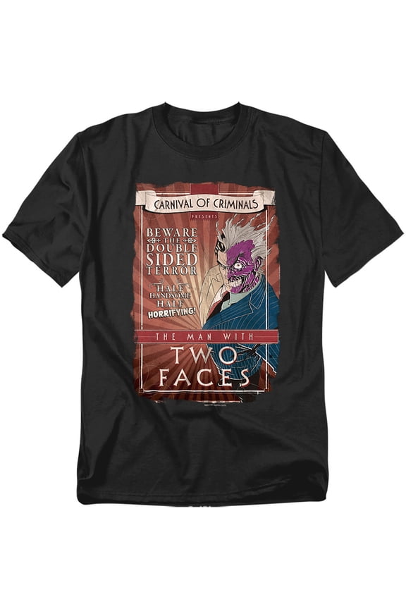 Two Faces Mens Short Sleeve Shirt