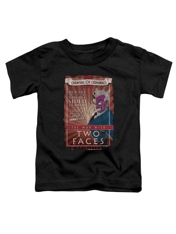 Batman - Two Faces - Toddler Short Sleeve Shirt - 3T