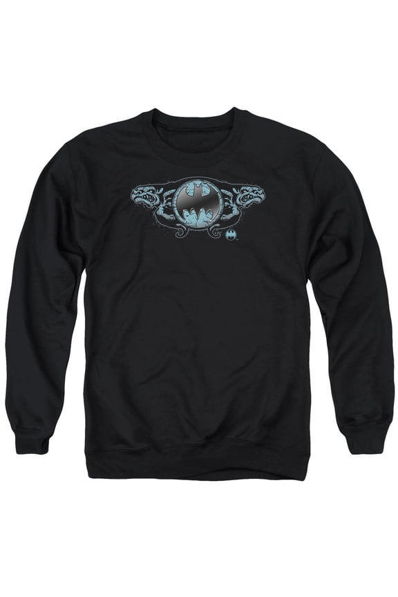 Batman - Two Gargoyles Logo - Crewneck Sweatshirt - Medium
