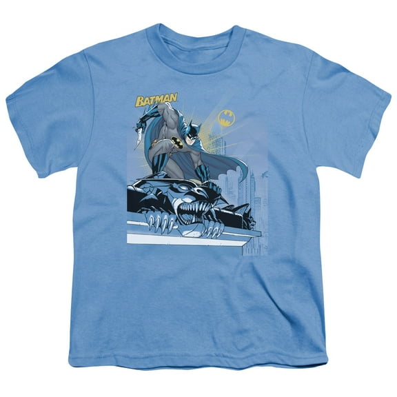 Batman - Two Gotham Gargoyles - Youth Short Sleeve Shirt - Small