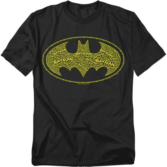 Batman T-Shirt Type Logo Unisex Graphic Tee For Men & Women