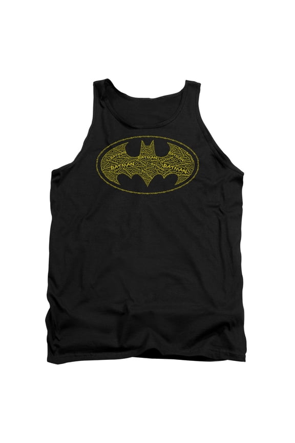Batman - Type Logo - Tank Top - Small