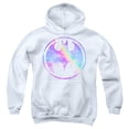 thumbnail image 1 of Batman Unicorn Galaxy Bat Kids Pull-Over Hoodie (Large) for Youth Boys and Girls, White, 1 of 5