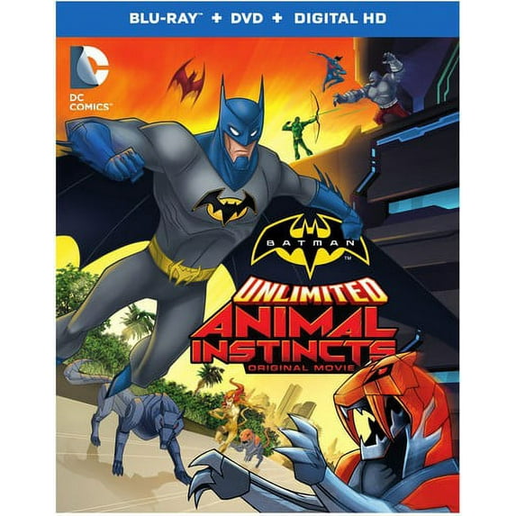 Batman Unlimited: Animal Instincts (No Figurine) (Blu-ray), Warner Home Video, Animation