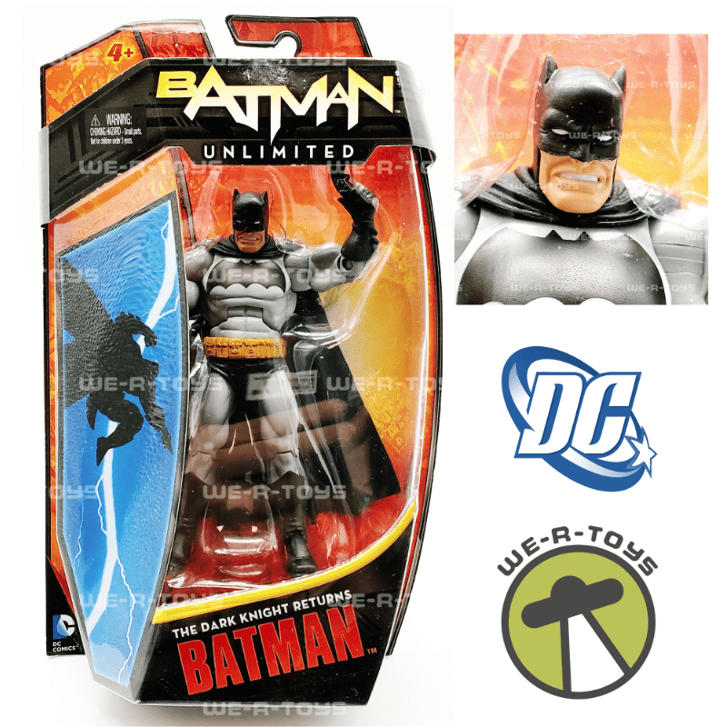Batman Unlimited Dark Knight Returns 6-Inch Collector Action Figure With Stand