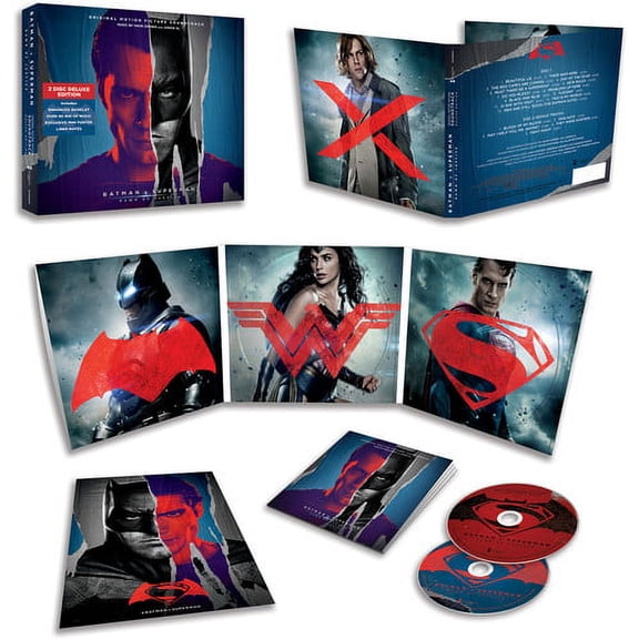 Batman V Superman: Dawn of Justice (Deluxe Edition) Soundtrack (CD) (Digi-Pak)