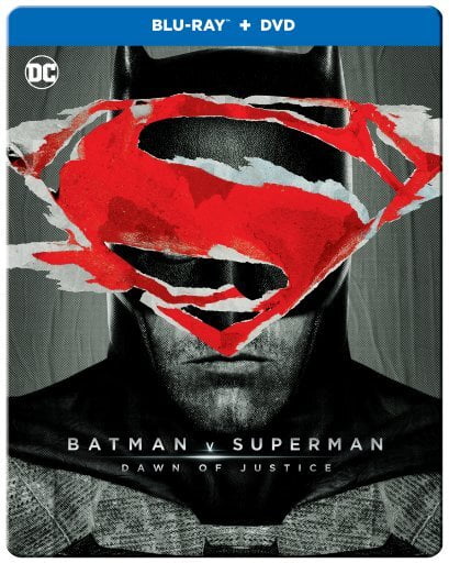 WARNER BROS. Batman V Superman- Dawn of Justice Steelbook [Blu-ray]