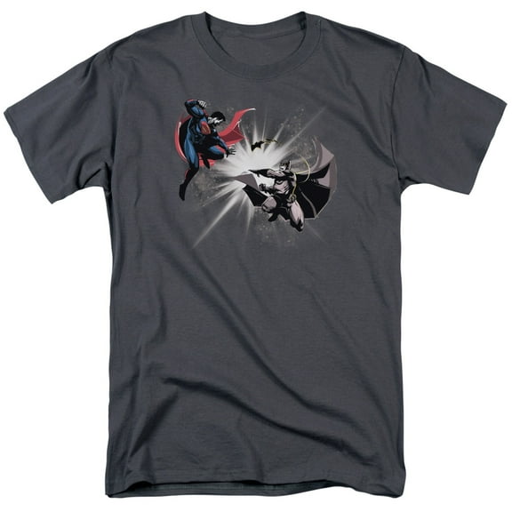Batman V Superman Fight Burst Unisex Adult T Shirt For Men And Women