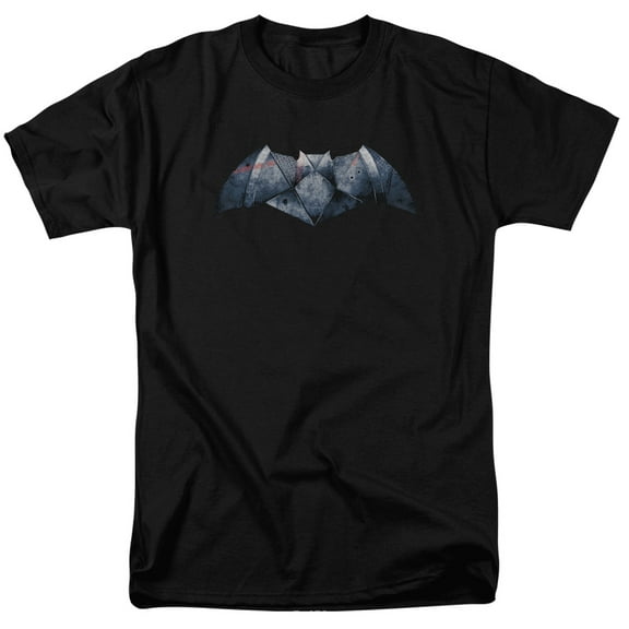 Batman V Superman Plated Bat Logo Unisex Adult T Shirt For Men And Women