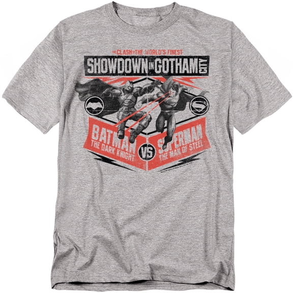 Batman V Superman Showdown In Gotham Unisex Adult T Shirt For Men And Women