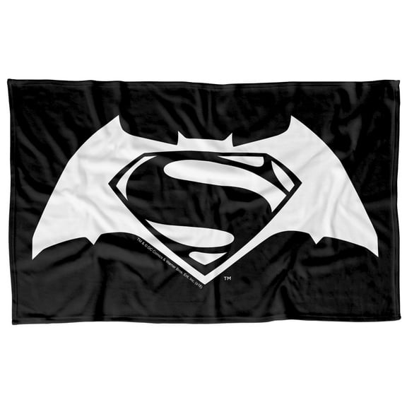 Batman V Superman Simple Logo Fleece Blanket 36' x 58',Simple Logo