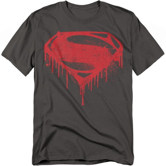 Batman V Superman Splattered Unisex Adult T Shirt For Men And Women