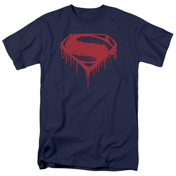 Batman V Superman Splattered Unisex Adult T Shirt For Men And Women