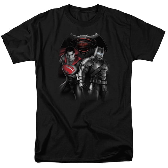 Batman V Superman Stand Off Unisex Adult T Shirt For Men And Women