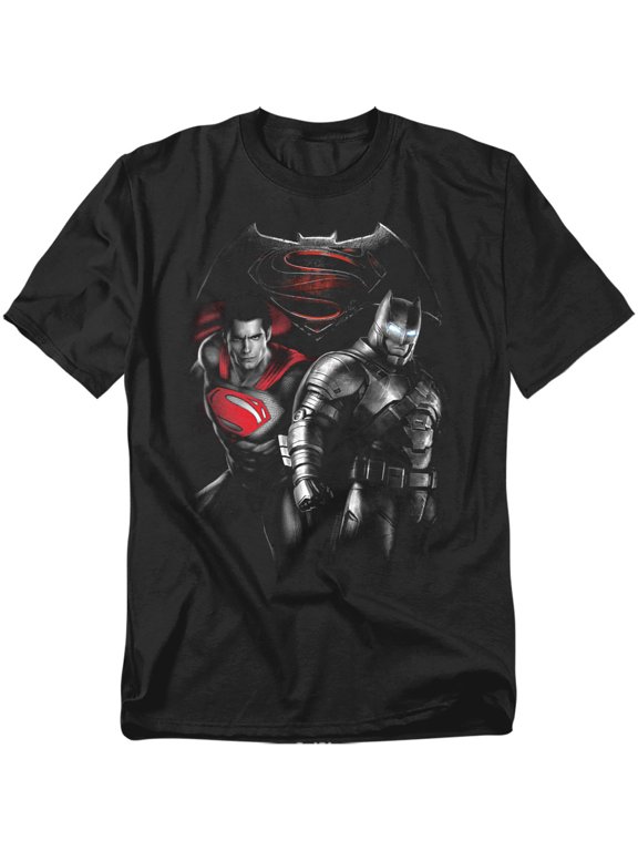 Batman V Superman Stand Off Unisex Adult T Shirt For Men And Women
