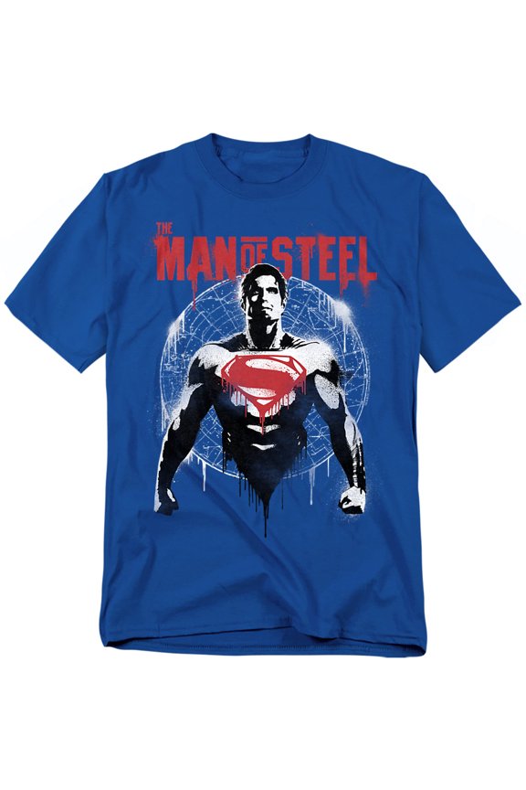 V Superman Super Spray Unisex Adult T Shirt For Men And Women
