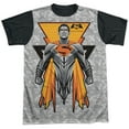 thumbnail image 1 of Batman V Superman Super Tech Sub Unisex Adult Halloween Costume Sublimated T Shirt, 1 of 4