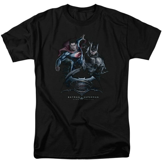 Batman V Superman Team Up Unisex Adult T Shirt For Men And Women