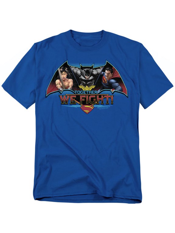Batman V Superman Together We Fight Unisex Adult T Shirt For Men And Women