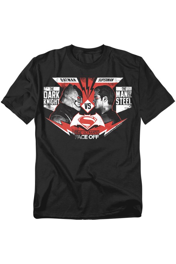 V Superman Ultimate Face Off Unisex Adult T Shirt For Men And Women