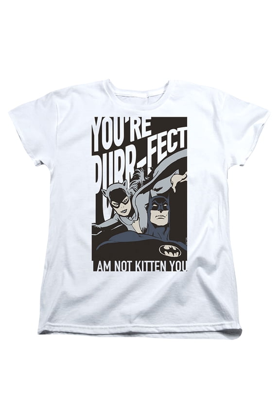 Valentine's Day Catwoman You're Purrfect Women's T Shirt