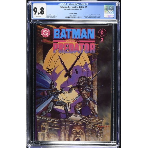 Batman Versus Predator #2 - CGC 9.8 Comic Book