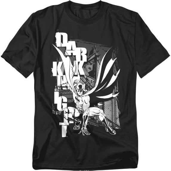 Batman T-Shirt Vertical Letters Unisex Graphic Tee For Men & Women