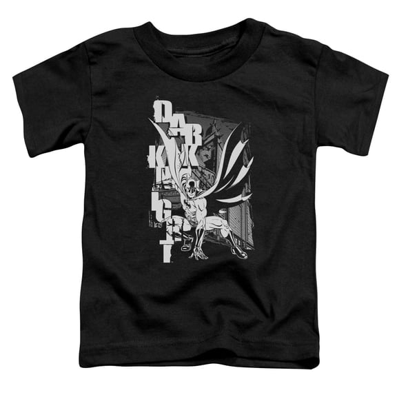 Batman - Vertical Letters - Toddler Short Sleeve Shirt - 4T
