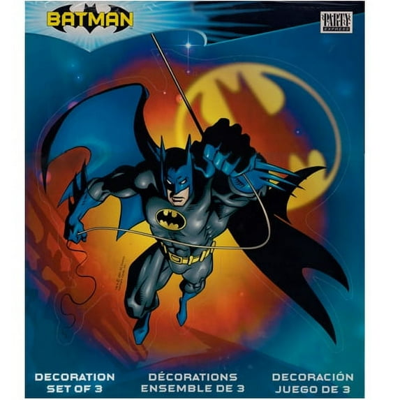 Batman Vintage 2001 Cutouts (3ct)