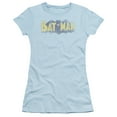 thumbnail image 1 of Batman Vintage Logo S/S Junior Women's T-Shirt Sheer Light Blue, 1 of 1