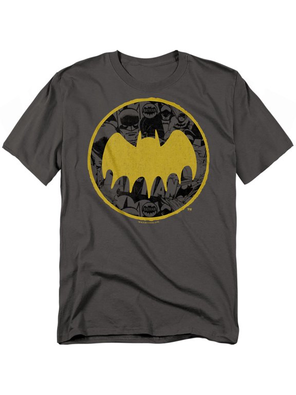 T-Shirt Vintage Symbol Collage Unisex Graphic Tee For Men & Women Charcoal