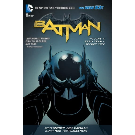 Batman Vol. 4: Zero Year- Secret City (the New 52) (Paperback)