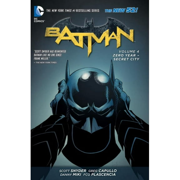 Batman Vol. 4: Zero Year- Secret City (the New 52) (Paperback)