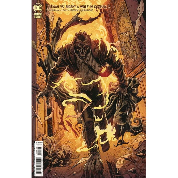 Batman Vs. Bigby! A Wolf in Gotham #2A VF ; DC Comic Book