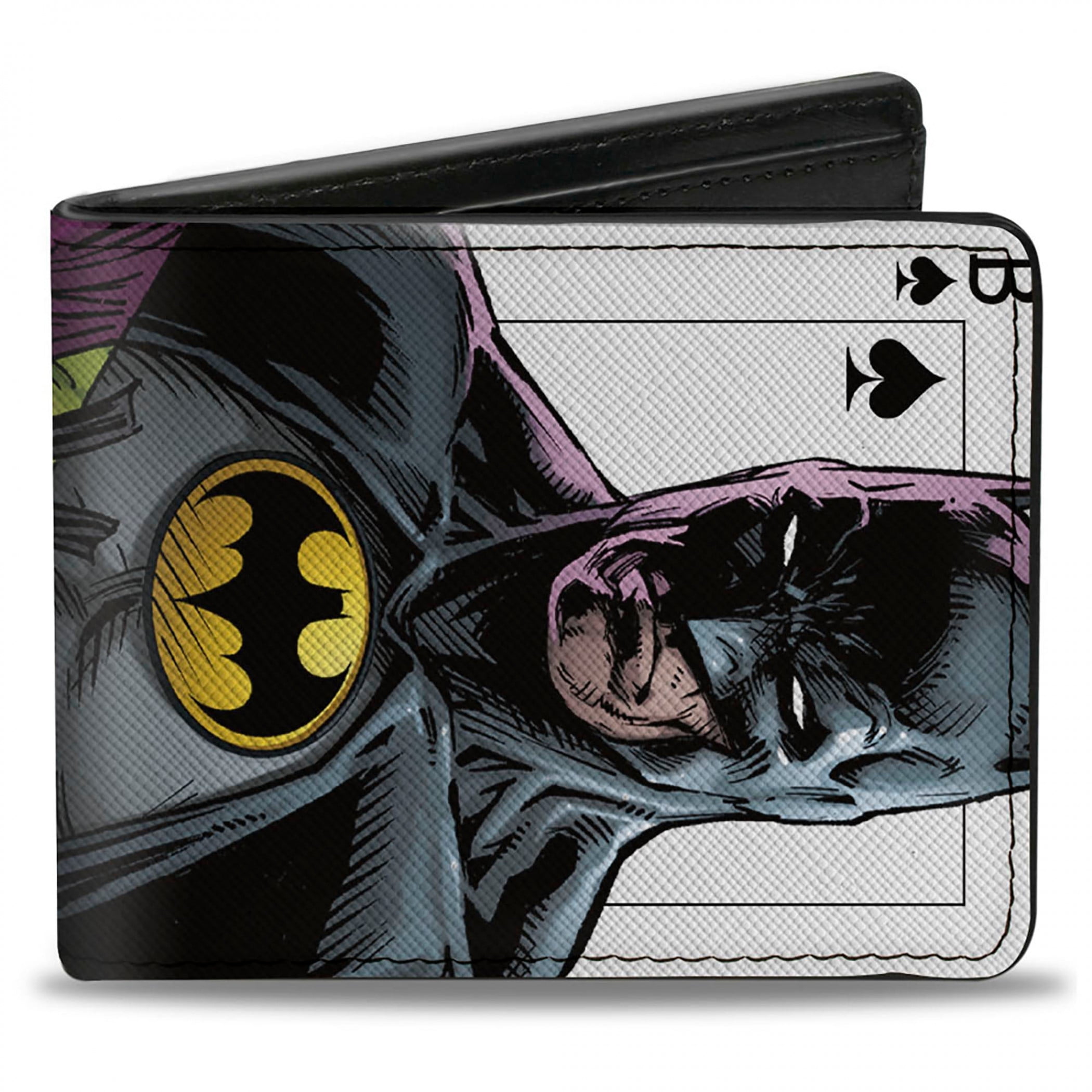 Batman Vs. Joker Spade Card Bi-Fold Wallet - Walmart.com