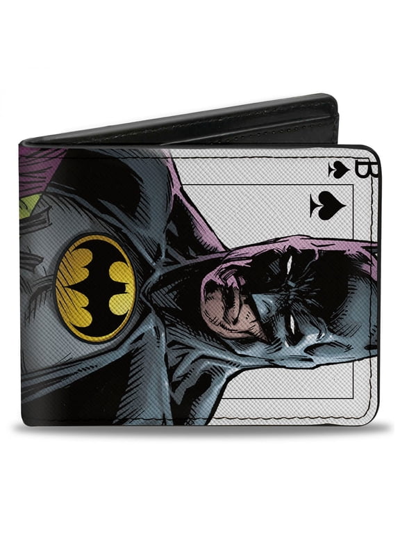 Vs. Joker Spade Card Bi-Fold Wallet