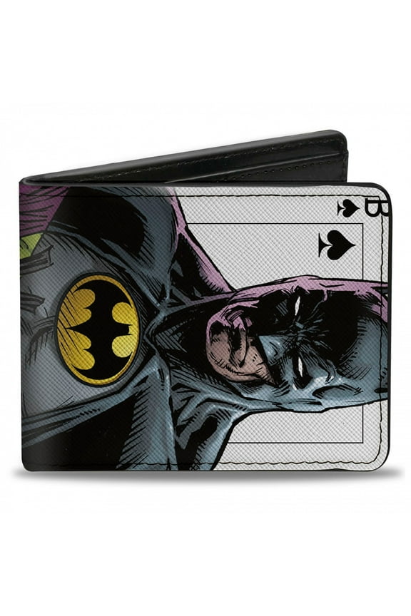 Vs. Joker Spade Card Bi-Fold Wallet