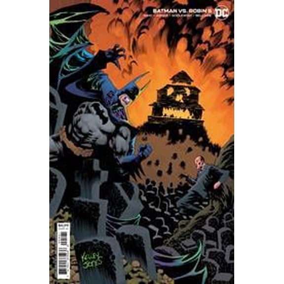 Batman Vs Robin #5 (of 5) Cvr B Kelley Jones Card Stock Var (lazarus Planet) DC Comics Comic Book
