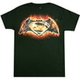thumbnail image 1 of Batman Vs Superman - Fire Symbol Adult T-Shirt, 1 of 1