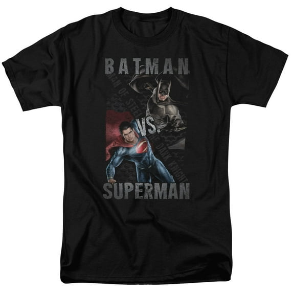 Batman Vs Superman Hero Split Unisex Adult T Shirt For Men And Women