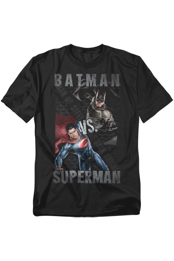 Batman Vs Superman Hero Split Unisex Adult T Shirt For Men And Women