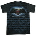 thumbnail image 1 of Batman Vs Superman Logo Pattern Mens Sublimation Shirt, 1 of 4